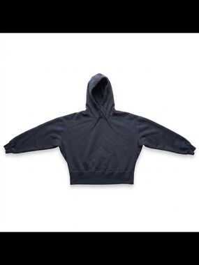 Old Navy Crop Navy Crewneck Hoodie Sweater XL